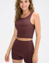 Slim Fit Wide Waistband Sports Shorts