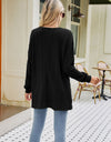 Long Sleeve Pocketed Cardigan