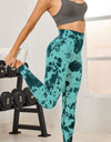 Tie-Dye High Waist Active Leggings