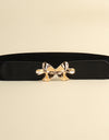 Alloy Buckle Elastic Belt