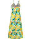 Twisted Printed V-Neck Cami Dress