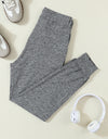 Drawstring Joggers with Pockets