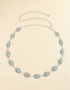 Vintage Turquoise Alloy Belt