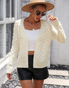 Open Front Long Sleeve Cardigan
