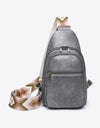 Adored It's Your Time PU Leather Sling Bag