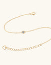 Inlaid Moissanite 925 Sterling Silver Bracelet