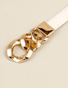 PU Skinny Belt