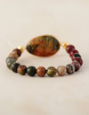 Geometrical Shape Beaded Bracelet