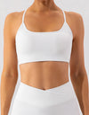 Spaghetti Strap Active Bra