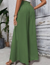 Tied High Waist Wide Leg Pants