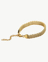 18K Gold-Plated Wide Chain Bracelet