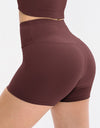 Slim Fit Wide Waistband Sports Shorts