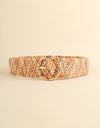 Multicolored Wide Belt