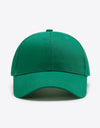 Plain Adjustable Cotton Baseball Cap