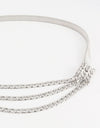 Metal Triple-Layered Chain Belt