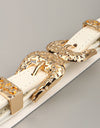 Double Buckle Elastic Belt