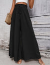 Tied High Waist Wide Leg Pants