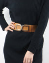 Double D Buckle PU Belt