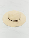 Fame Boho Summer Straw Fedora Hat