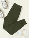 Drawstring Joggers with Pockets