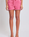 YMI Jeanswear Full Size Drawstring Raw Hem Shorts