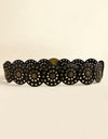 Vintage PU Leather Wide Belt