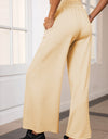 Drawstring Wide Leg Pants with Pockets