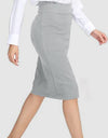 High Waist Wrap Skirt