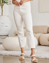 RFM Mini Mia Full Size Tummy Control High Waist Raw Hem Jeans