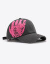 VIBRA Graphic Distressed Adjustable Baseball Cap