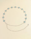 Vintage Turquoise Alloy Belt