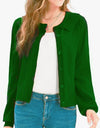 Collared Long Sleeve Button Down Cardigan