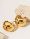 Stainless Steel C-Hoop Earrings