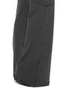 Mid Waist Pants with Pockets
