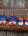 2 Pair Acrylic Gnome Earrings