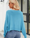 V-Neck Button Down Cardigan