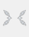 Moissanite 925 Sterling Silver Stud Earrings