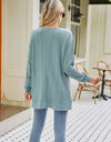 Long Sleeve Pocketed Cardigan