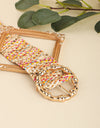 Multicolored Wide Belt