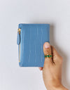 David Jones Texture PU Leather Mini Wallet