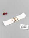 D Buckle Elastic Belt
