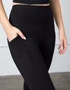 Faith Apparel High Waist Wide Waistband Leggings