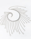 Fringe Chain Alloy Belt