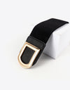 Double D Buckle PU Belt