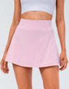 High Waist Pleated Active Skirt