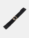 Alloy Buckle Braided Belt