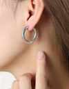 18K Gold-Plated Huggie Earrings