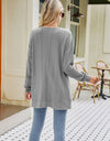 Long Sleeve Pocketed Cardigan