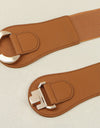 Alloy Buckle Elastic Belt