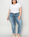 Judy Blue Full Size Cuffed Hem Slim Jeans